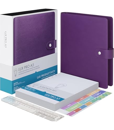 Filofax 23627 Agenda, A5 Clip Portatil Patterns Retro Map