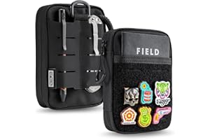 TACTICAL GEEK Blok E3.0 Molle torba EDC Pouch, kompaktowa torba taktyczna, wodoszczelna nylonowa 500D Cordura, wielofunkcyjna torba EDC, lekka torba Molle Pouch Organizer