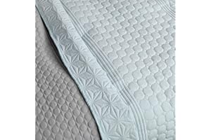 HOMELEVEL Bedspread Bed & Sofa Cover Bedspread Sofa Day Blankets Bed Cover XXL Blanket Throw (220cm x 240cm, Ecru/Beige patterned)