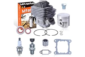 Mtanlo 44,7 mm Cilindro Pistone Base Guarnizioni Top End Ricostruzione Kit per Stihl MS261 MS261C MS 261 Parti Motosega # 1141 020 1200 1141 020 1202