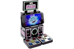 Thumbs Up Consola de Juegos Retro Arcade Finger Dance Mat Máquina de Consola de Mano, Compatible con iPhone, Samsung y Otros teléfonos Inteligentes