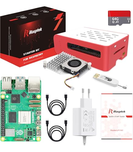 LABISTS Raspberry Pi 4 Model B 4 Go RAM Starter Kit, RPi Barebone