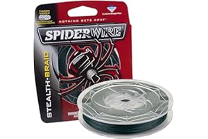 SPIDERWIRE Spider Wire Stealth Braid - Moss Green, 20 lb