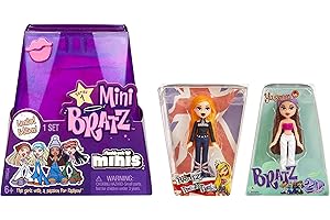 MGA's Miniverse Bratz Y2K Nostalgia Flashback Minis Limited Edition Dolls -RANDOM ASSORTMENT -2 Bratz Mini Dolls and Blind Packaging That Doubles as Display -Great Gift for Kids & Collectors Ages 6+
