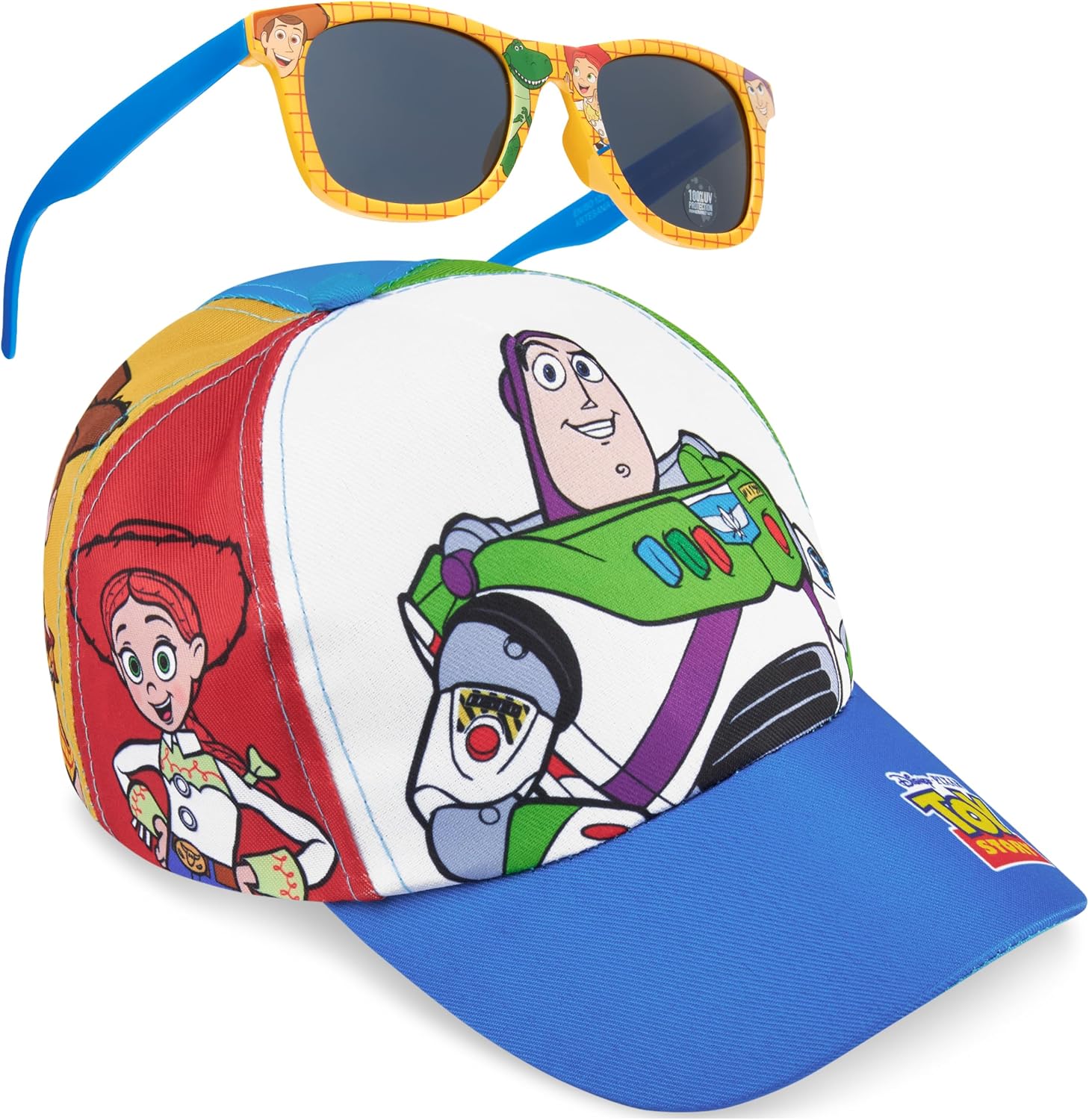 Disney Toy Story | Sonic The Hedgehog Set Gorra y Gafas de Sol Niño, Gorra Infantil con Gafas, Protección UV400, Regalo Niño Verano