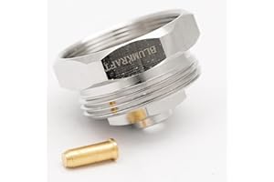 Heizkörperadapter M30x1.0 Feingewinde auf M30x1.5 Thermostat/Thermostatkopf/Thermostatkopfadapter BLUMKRAFT