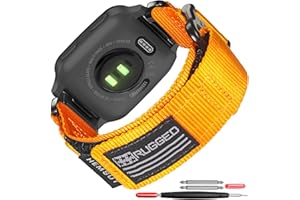 Kompatybilny z Garmin Venu 2/ Venu 2 Plus/Venu Sq / Venu Sq 2/ Venu Sq Music (nie Venu 2S) pasek do zegarka Quick Pins, super wytrzymały nylonowy pasek sportowy z tkaną pętlą