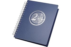 SAFE 7799 TOPset Album de collection de 2 euros Reliure spirale avec 4 feuilles - Album de collection de pièces