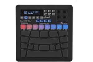 YAMAHA FGDP-50 Finger Drum Pad – Pad de Batería Electrónico Avanzado, Pads Ultra Sensibles, 48 Kits Preestablecidos, 1.500 Sonidos, Altavoz Incorporado, USB MIDI/Audio, Batería Recargable, Entrada AUX
