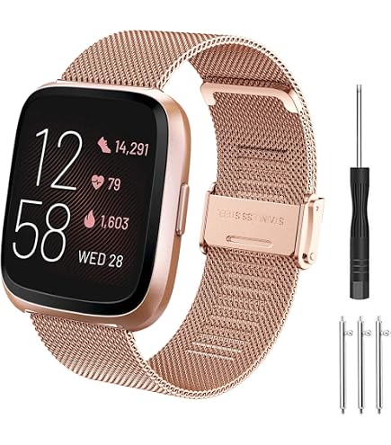 Cinturino Oumida Per Fitbit Versa 2, Versa E Lite – Morbido E Traspirante, Perfetto Per Ogni Giorno E Lo Sport