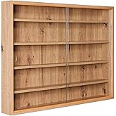 Inter Link - Vitrina de colección - Vitrina - Estantería de pared - Vitrina de cristal - Estantería de pared - Estantería col