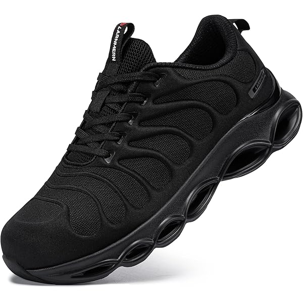 LARNMERN Zapatos De Seguridad De Trabajo Con Puntera De Acero Para