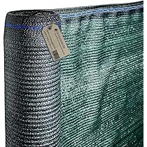 Rete Ombreggiante 90% - 1,5x30 Mt Verde Per Frangisole E Coperture - Foto 3