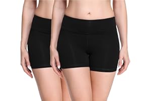 Merry Style Pantaloncini Palestra Donna in Viscosa Shorts Donna per Il Fitness Allenamento Jogging Pantaloncini Sportivi Yoga Hot Pants MS10-284