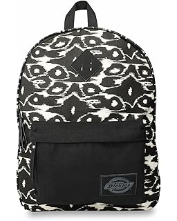 dickies black canvas backpack