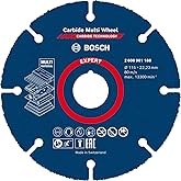 Bosch Professional 1x EXPERT Carbide Multi Wheel Kesici Diskler (Sert ahşap, &Ccedil;ivili ahşap, Plastik, Al&ccedil;ıpan panel, &Oslash; 115 mm, 