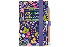 Legami - Agenda fotográfica bidiaria Mini 2026, Flowers, 12 meses, agenda telefónica y lápiz incluido, cierre con elástico, de enero 2026 a diciembre de 2026, en papel FSC certificado, 7 x 10 cm