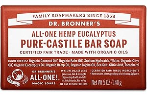 DR. BRONNER'S DR BRONNER'S Org Eucalyptus Bar Soap 140g