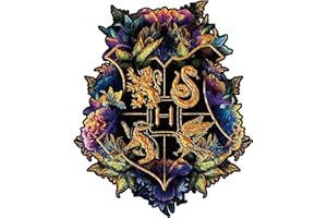 LIAKAI TOCOHANALOGY Puzzle en bois pour adultes, 200 pièces magiques en bois pour adultes et enfants, puzzle en bois pour adultes et enfants, collection de jeux familiaux, cadeau 24,8 x 30 cm