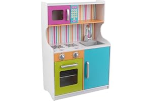 KidKraft 53378 Spielküche Bright Toddler, Weiß