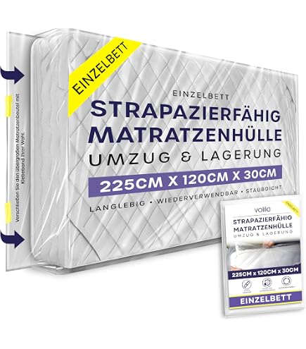 Robuste Matratzentaschen Für Umzug & Lagerung – 5 Mm Dick, Wiederverwendbar, Extra Groß Für King/Cal King