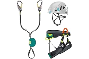 Climbing Technology Via Ferrata-Kit Top Shell S-M, Unisex Adulto, Verde