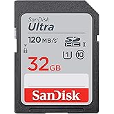 سانديسك الترا 32 GB SDHC بطاقة الذاكرة 120 MB/ثانية