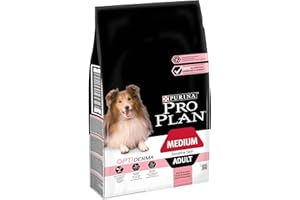 PRO PLAN Medium Adult Sensitive Skin Riche en Saumon - 7 KG - Croquettes pour chiens adultes de taille moyenne ayant une peau sensible