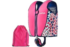Limmys Gilet Nuoto Bambini Premium – Gilet Piscina Bimbi Moderno per Maschi, Femmine e Neonati – Con Sacca Inclusa