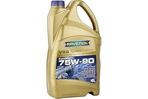 RAVENOL Transmission Huile 75 W de 90 VSG vollsyntetisch, 4liter