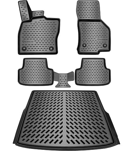 Kofferraumwanne + Gummimatten Set Passend Für Land Rover Freelander 2 2007-2013