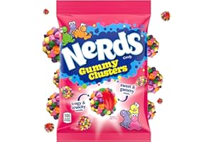 ‎WASHYS Gummy Clusters 1x 113g XXL Packung - Amerikanische Süßigkeit, Original aus USA, Einzigartig und Lecker - Ideal zum Sparen (1x Packung)