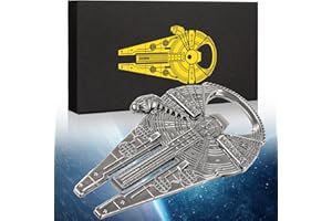 LKKCHER DESIGN Raumschiff Bierflaschenöffner, Geburtstagsgeschenke Biergeschenke für Männer, Vater, Ehemann, Ihn, Männer Geschenke Souvenir Geschenk für Fans Liebhaber des Weltraums Filme und Bücher