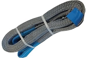 ‎ALFA LOGISTIK ALFA LOGISTIK® Hebeband WLL 4-5t, mit Schlaufen, Länge 2-10m (4t 10m)