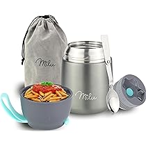 Thermos Per Alimenti Itslife 350ml - Doppia Parete Acciaio Per Cibi Caldi E Freddi - Foto 8