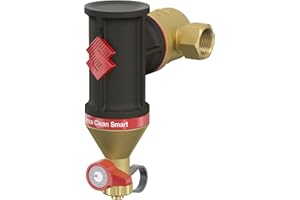 Flamco Clean Smart G 1" F Magnet Schlammabscheider aus Messing für Heizungs- und Kühlungsanlagen - 30023