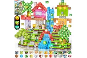 Crifeton Klocki Magnetyczne 100 PCS 2CM, 3+ Zabawki sensoryczne STEM Montessori, Magnetyczne Klocki dla 3 4 5 6 7 8 9 10 11 12 8-12 lat Chłopcy i dziewczynki Prezenty urodzinowe