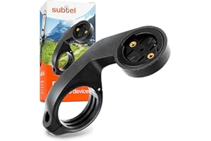 subtel Fahrradhalterung – Lenkerhalter für Navi, GPS & Fahrradcomputer – kompatibel mit Sigma Sport ROX 12.0 ROX 11.0 ROX 7.0 ROX 4.0 ROX 2.0 – für Lenker Ø 25mm 32mm 35mm – Schwarz
