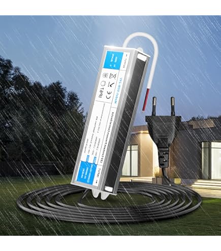 IP67 Wasserdichter LED Transformator 12V 30W - Stromversorgung Für Außenbeleuchtung