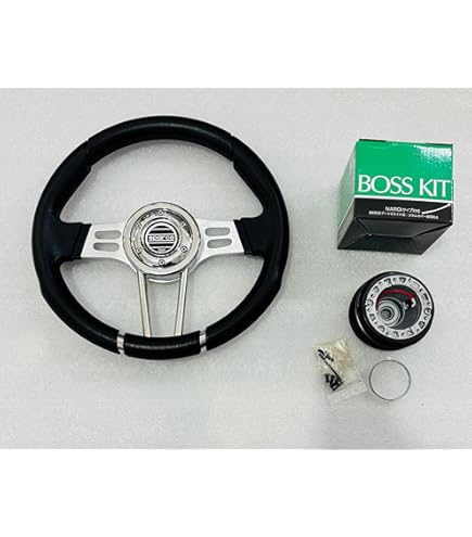 AUTO MT - 12INCH RED MOMO Universal Steering Wheel for Sports Car