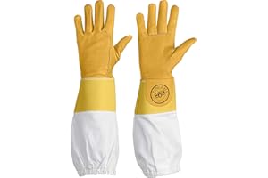 Humble Bee 113 Guanti in Pelle Bovina con Polsini Rinforzati per Apicoltura