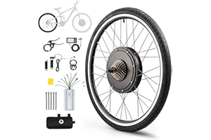 ‎VIRIBUS Viribus 26/28 Zoll Ebike Umbausatz E-Bike Hinterrad/Vorderrad Umbausatz Kit Elektrofahrrad Umbausatz Ebike Conversion Kit Electric Bicycle Umbausatz Pedelec Umbausatz