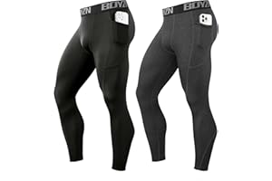 Boyzn 1 lub 2,3 pary męskich spodni kompresyjnych, bielizna funkcyjna, legginsy sportowe dla mężczyzn, długie rajstopy, legginsy fitness z kieszeniami/bez kieszeni, do biegania, jazdy na rowerze