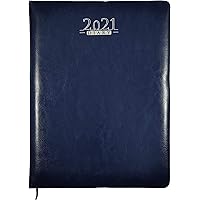 Officeforce New Year Diary 2021 |B5 Big Size Leatherite Executive Business Notepad Day Planner/Organizer/Journal For…