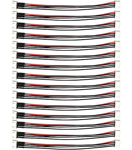 LINSYRC 10 Pezzi Cavo Di Prolunga Per Bilanciaento 2S 3-Pin Adattatore