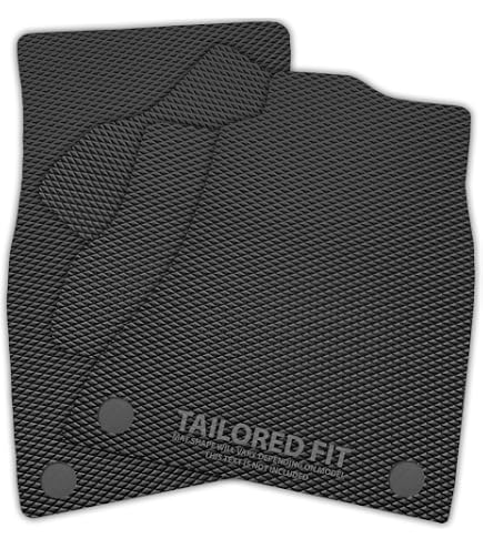 Lloyd Mats Velourtex Custom Carpet Floor Mats – 4-Piece Set, Choose From 12 Colors, USA Made