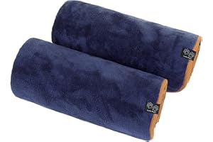 Lucky Paws® Hundehandtuch - luxuriöse 600g/m,140x80cm XL Hundehandtuch extra saugfähig - trocknet schnell, weiches Hunde Handtuch - Gute Geschenke für Hundebesitzer - Hunde Zubehör (2er-Pack, Marine)