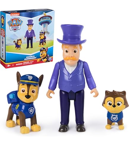 Paw Patrol - Action Pack Pup &ap; Badge - Rubble : Aazon.es