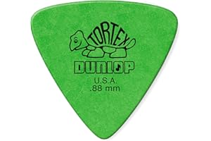 JIM DUNLOP 431P.88 Tortex Triangle Green .88Mm