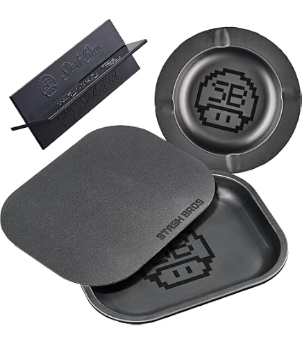 Stash Bros Kit Anti-odore - Borsa + 2 Tubi Ermetici, Carbone Attivo, Nero, 13x9 Cm - Foto 10